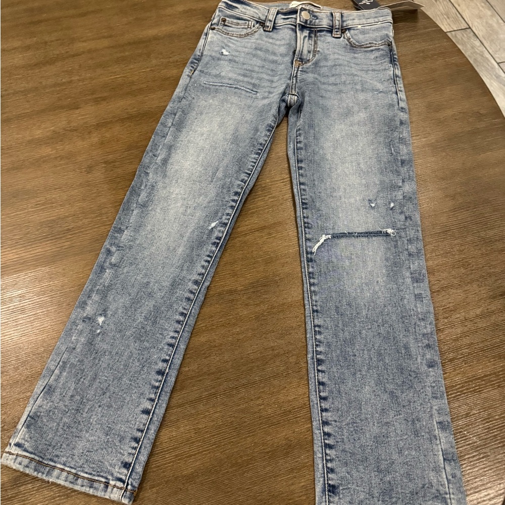 Abercrombie Kids Blue Straight Leg Jeans NWT
